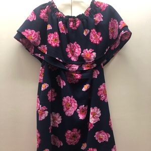 Mud Pie Pink Floral Dress